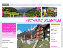 Tablet Screenshot of golzernsee.ch